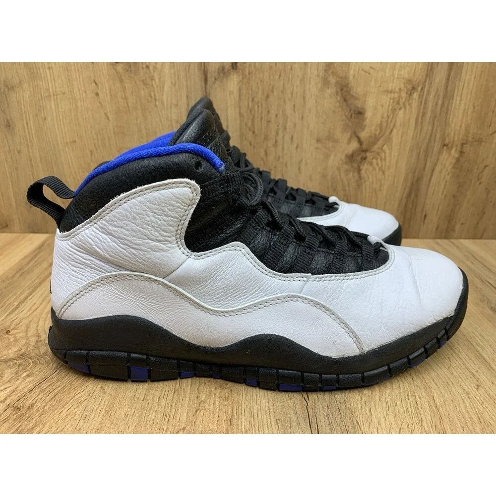 Nike Air Jordan 10 Retro Orlando 2018 Men’s 9.5 White Black Royal 310805-108
